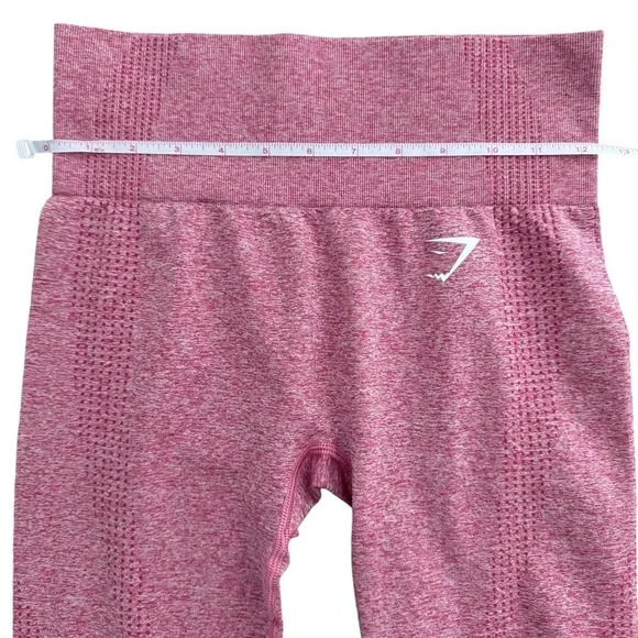 Gymshark Coral Vital Seamless Leggings - Size Medium - Picture 7 of 9